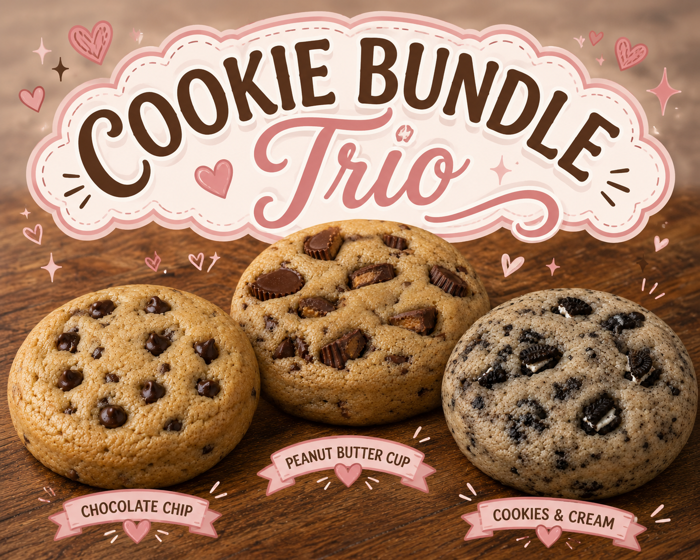 Cookie Bundle Trio Bundle (PRE ORDER)